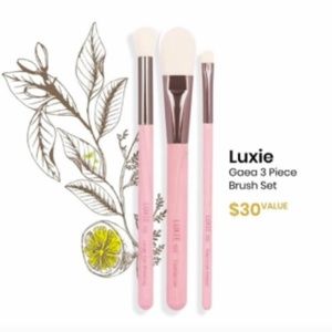 Luxie  3 piece brush set